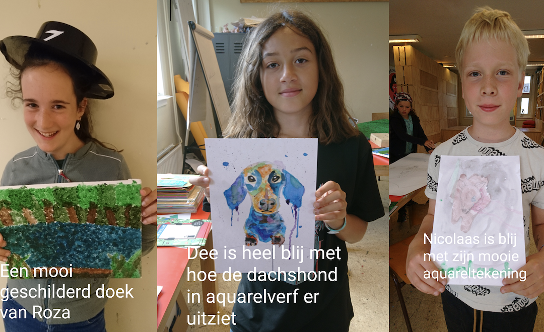 Kunstacademie groep 2: Roza, Dee, Nicolaas