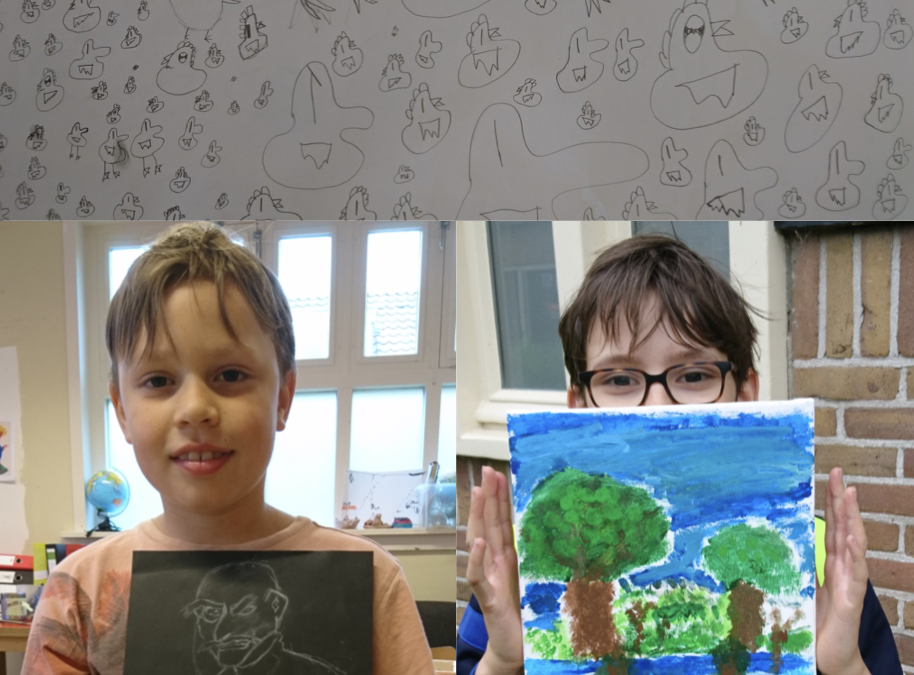 Kunstacademie groep 2: Silas, Rem, Kai